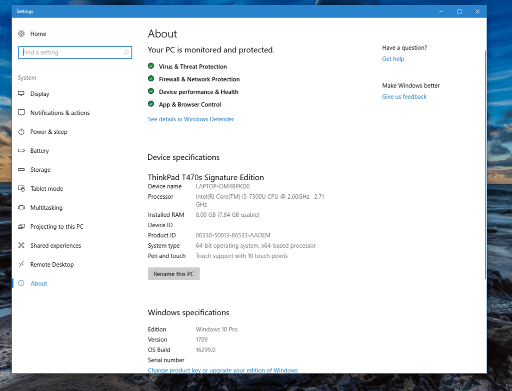 Lenovo T470S Review: The Right Laptop For Windows Insiders - About The Pc Lenovo t470s review: the right laptop for windows insiders - onmsft. Com - october 3, 2017
