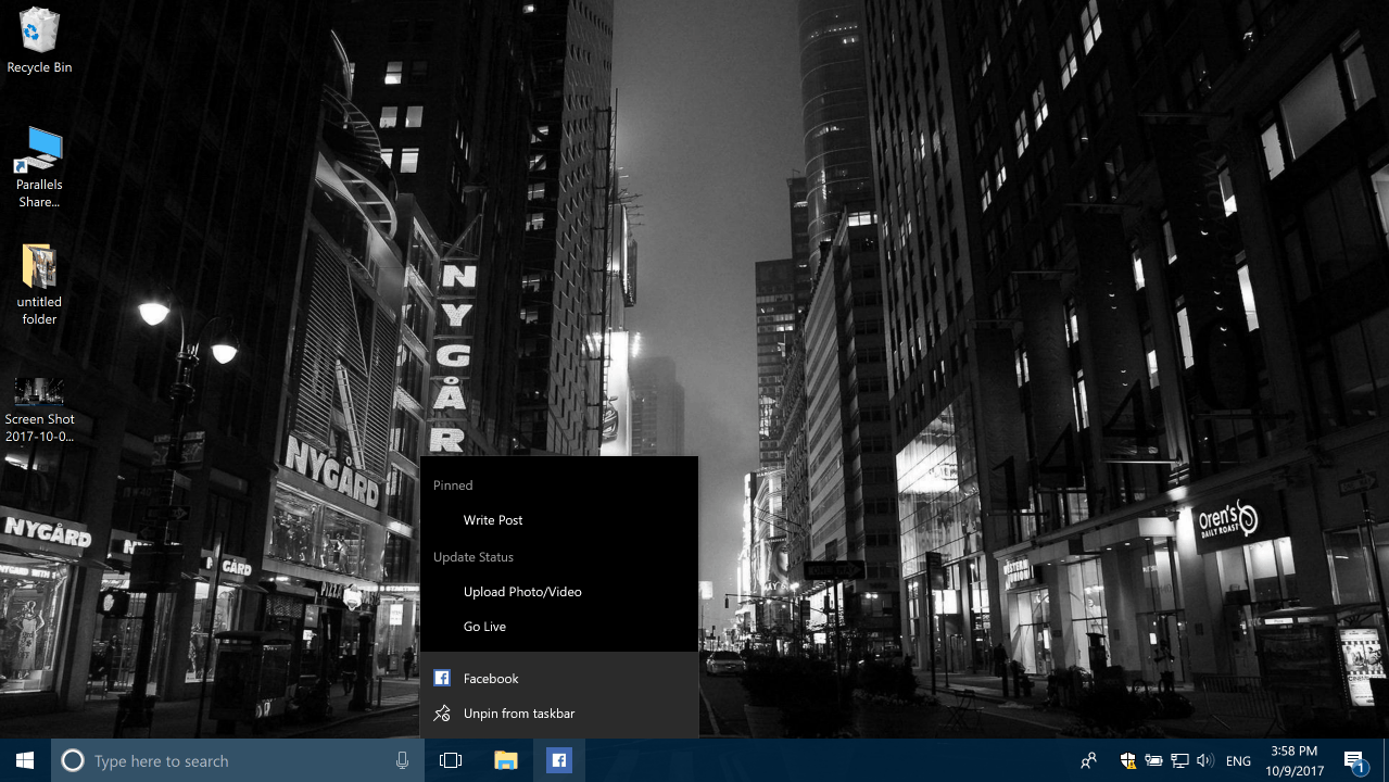 Facebook Windows 10 App Gets Jump Lists Support With Latest Update - Facebook Windows 10 App Jump Lists Facebook windows 10 app gets jump lists support with latest update - onmsft. Com - october 9, 2017