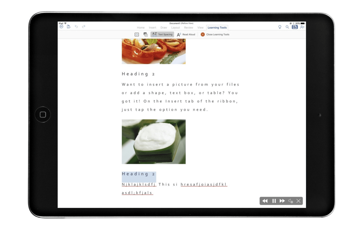 Immersive Reader capabilities are coming to Word on iPad - OnMSFT.com - October 24, 2017