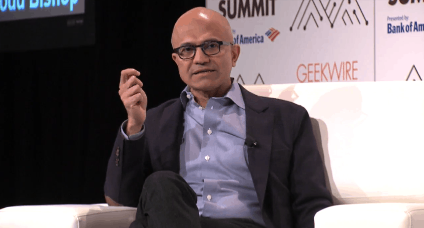 Satha Nadella Geekwire SUmmit 2017
