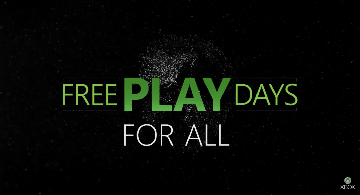 Xbox Live Free Play Days are coming back this weekend - OnMSFT.com - August 9, 2018