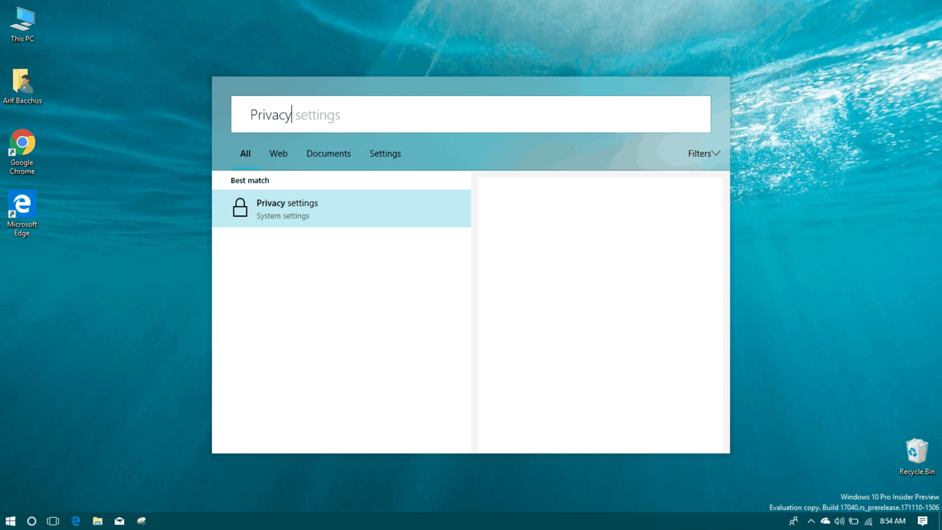 New Cortana UI