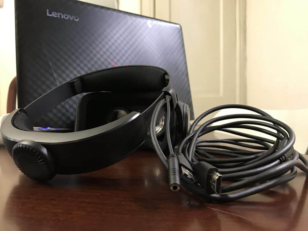Lenovo explorer windows mixed reality headset unboxing and quick look - onmsft. Com - november 13, 2017