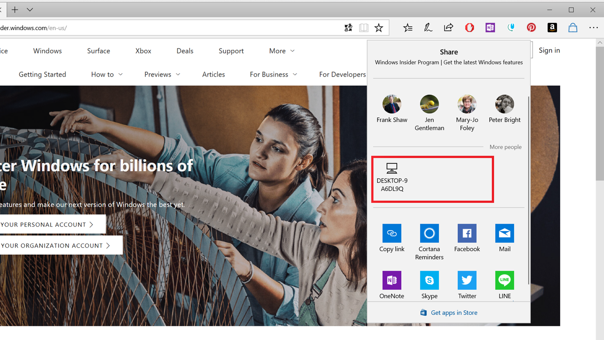 Windows 10 Nearby Sharing could become AirDrop for the rest of us with