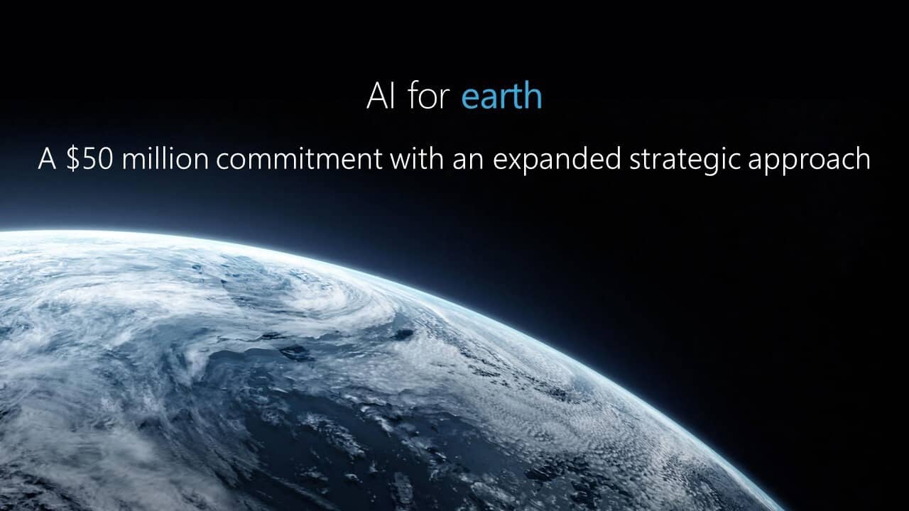 Microsoft announces new $50 million investment in its AI for Earth program - OnMSFT.com - December 11, 2017