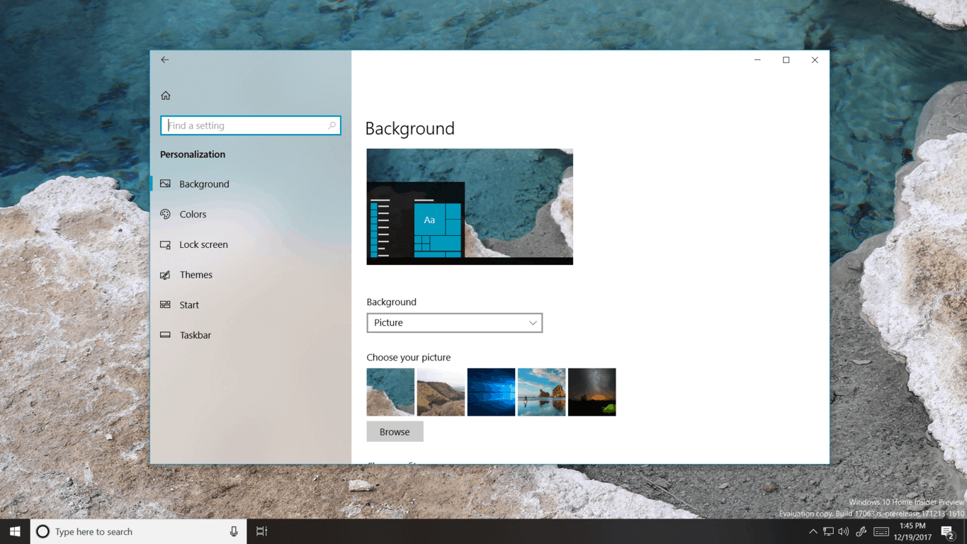 Hands on with Timeline and more in Windows 10 build 17063 - OnMSFT.com - December 19, 2017