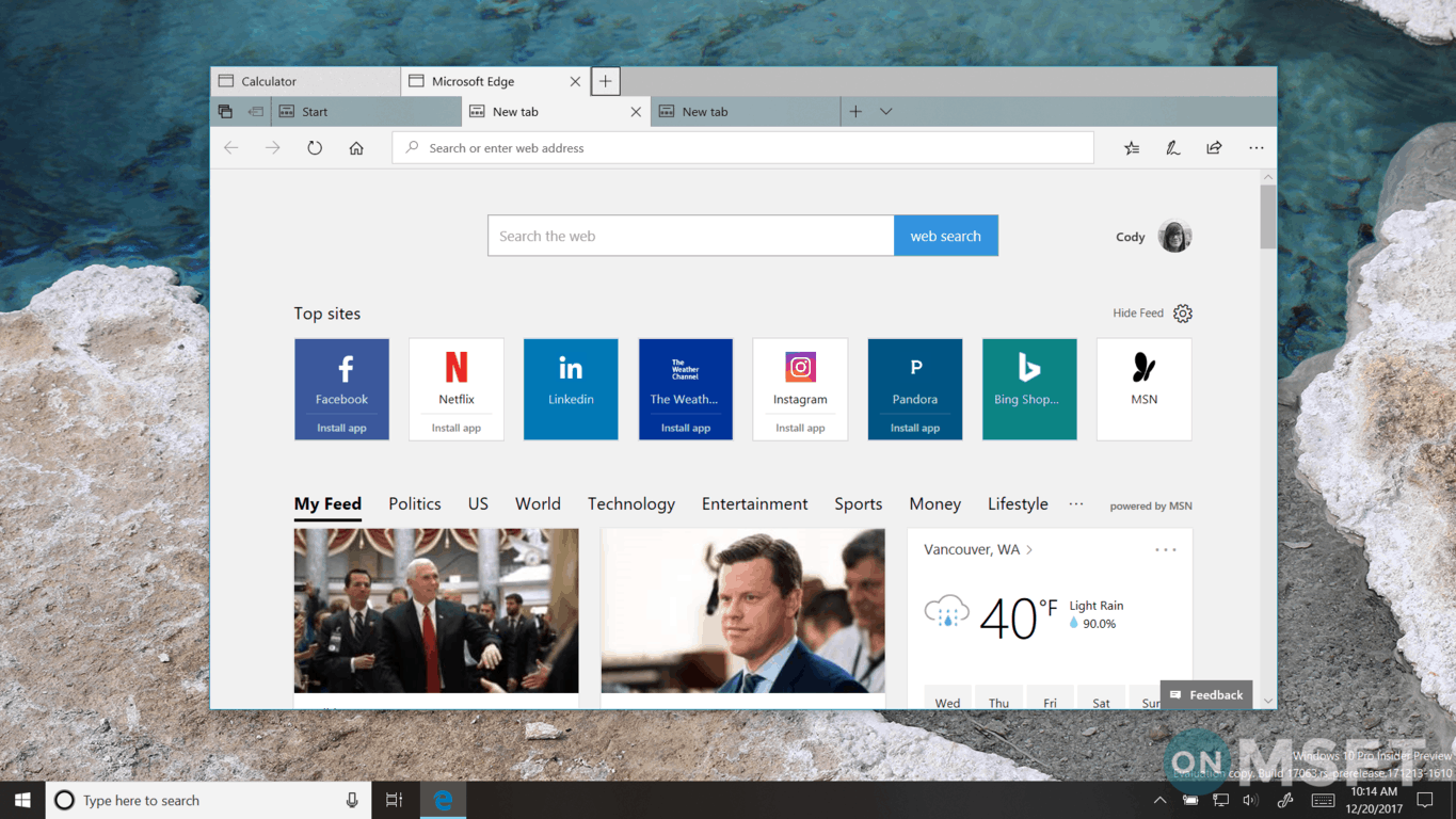 tabs in tabs