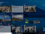 Windows 10 Insider build 17063 Timeline