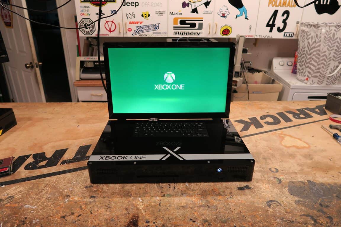Game console modder combines Xbox One X and Laptop with the Xbook One X - OnMSFT.com - January 3, 2018