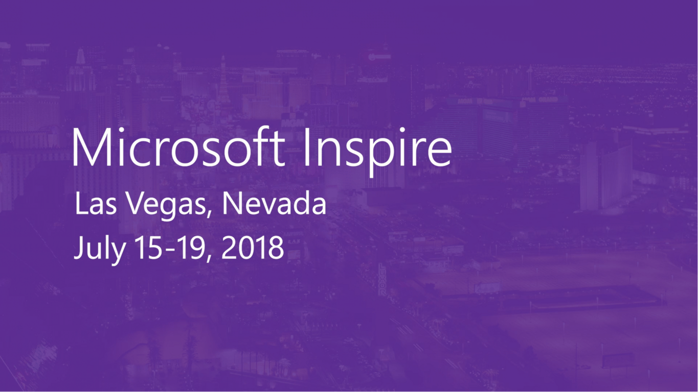 A look at Microsoft's 2018 conference and event schedule - OnMSFT.com - January 4, 2018