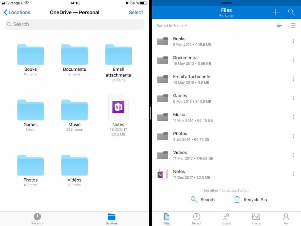 OneDrive for iOS gets updated with new UI, support for Apple’s Files app and more - OnMSFT.com - January 30, 2018