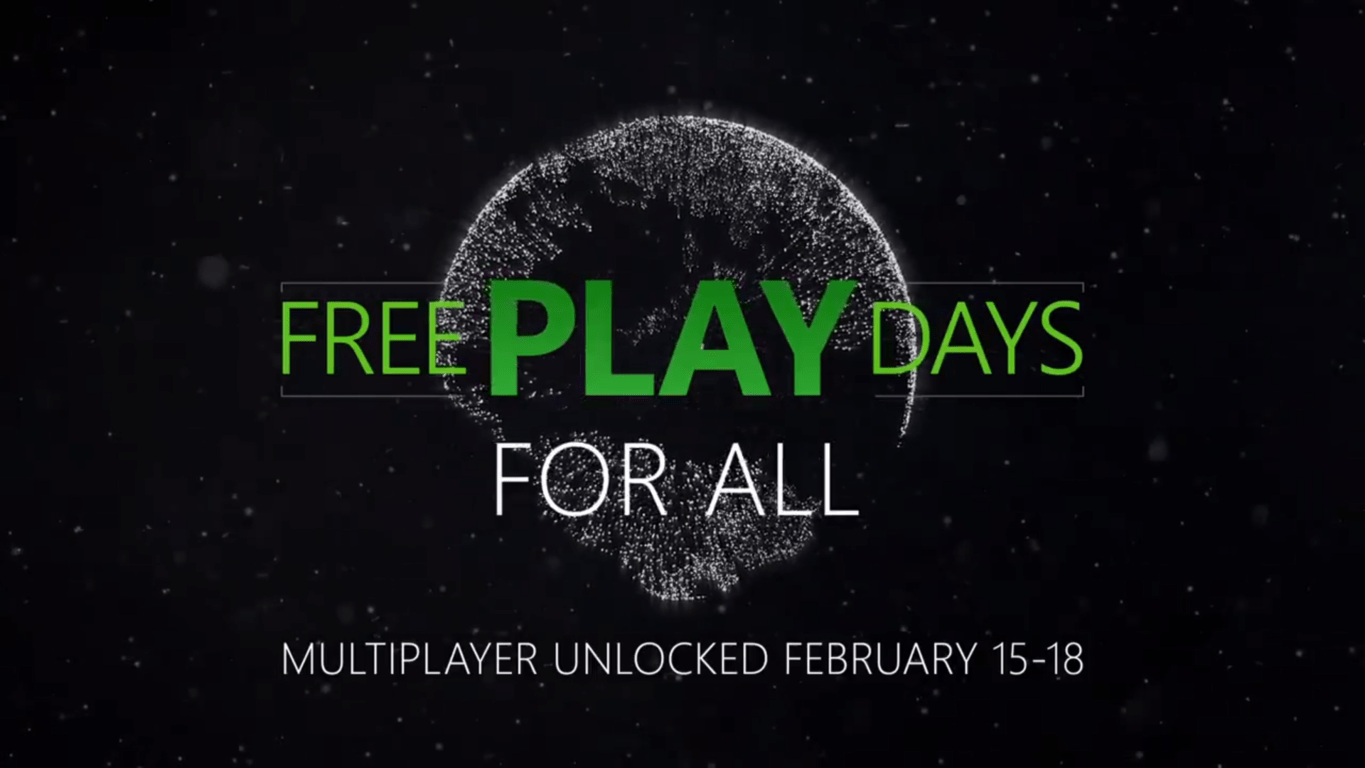 Leaked video suggests Xbox Live Free Play Days coming this weekend - OnMSFT.com - February 13, 2018