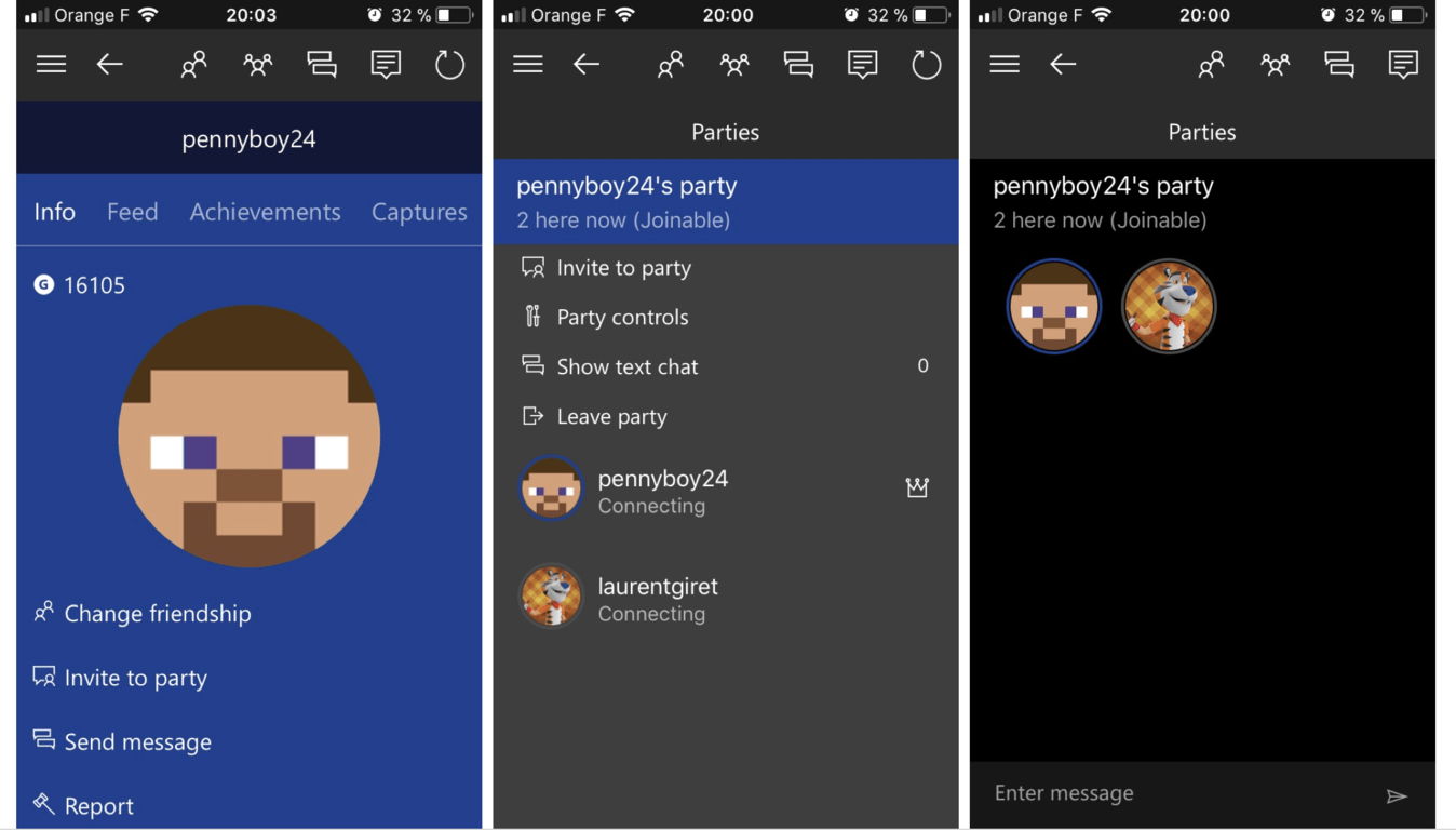 Party Chat comes to the Xbox app for iOS and Android - OnMSFT.com - February 14, 2018