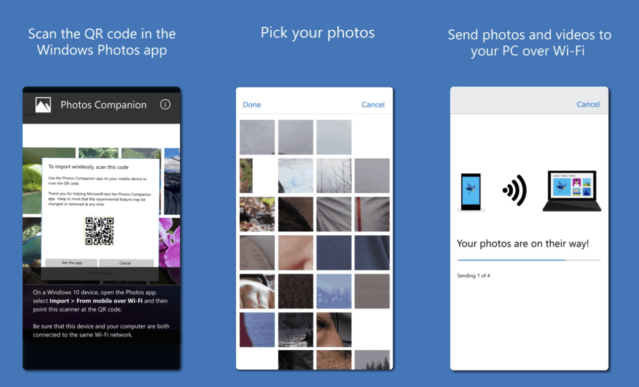 Microsoft Releases Photos Companion App For Android And Ios To Simplify Photo Transfer To A Windows 10 Pc - Screen Shot 2018 02 15 At 14.19.48 Microsoft releases photos companion app for android and ios to simplify photo transfer to a windows 10 pc - onmsft. Com - february 15, 2018