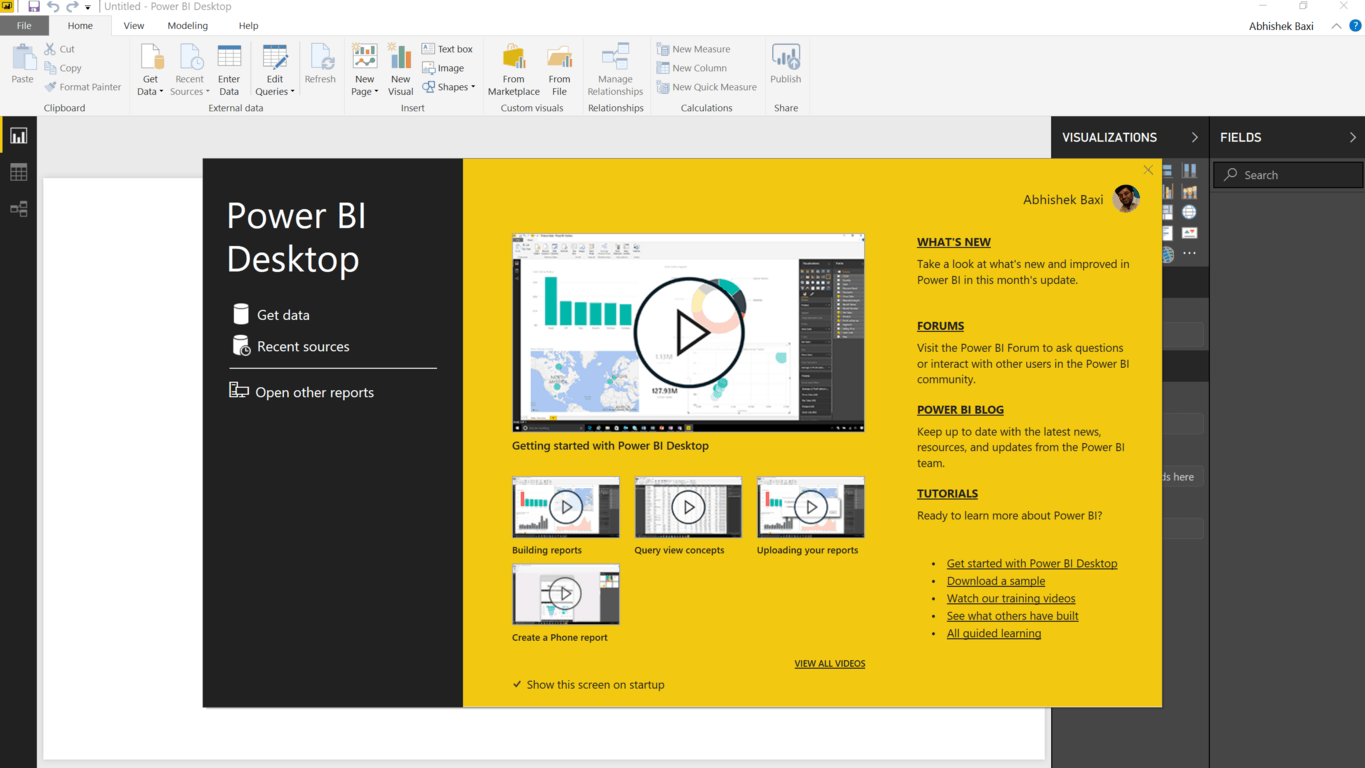 Getting Started with Power BI Desktop - OnMSFT.com - March 7, 2018