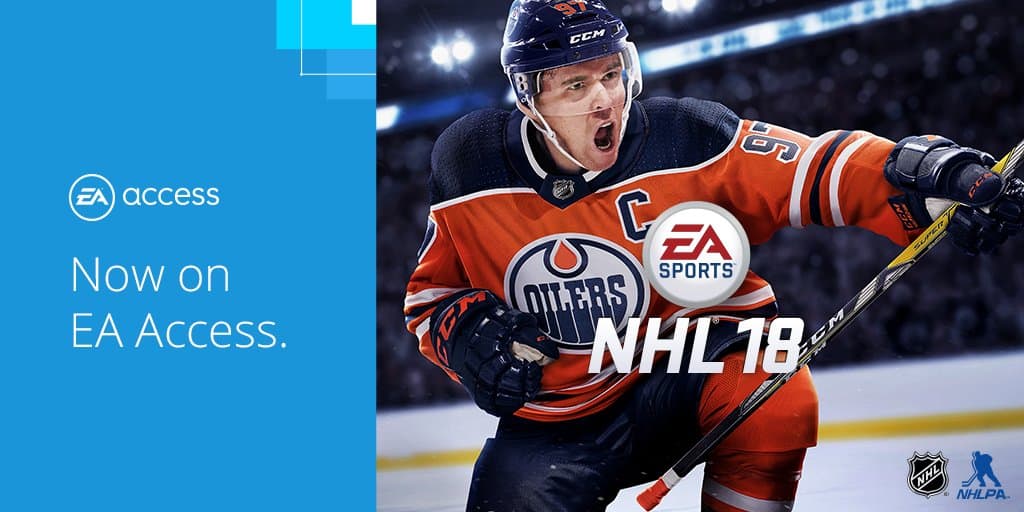 EA Sports NHL 18 now available in EA Access on Xbox One - OnMSFT.com - April 13, 2018