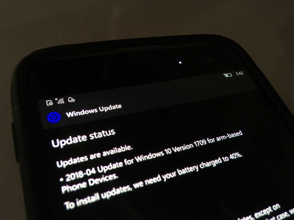 Patch Tuesday update bumps Windows 10 Mobile to build 15424.369 - OnMSFT.com - April 10, 2018