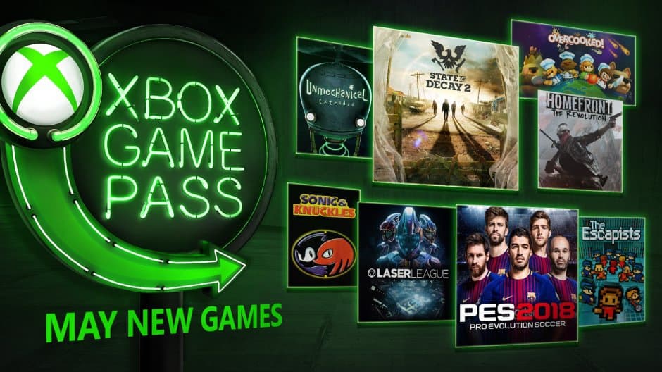 State of Decay 2, PES 2018 and six other games are coming to Xbox Games Pass in May - OnMSFT.com - April 25, 2018