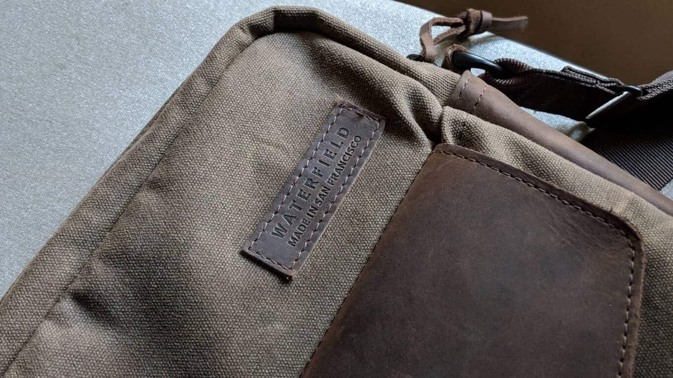 Bolt Crossbody laptop bag from Waterfield Designs is a perfect compact bag for your Surface - OnMSFT.com - April 3, 2018