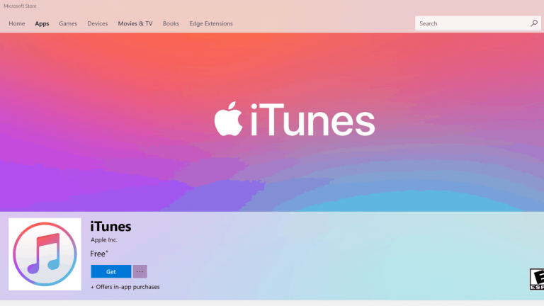 iTunes for Windows 10