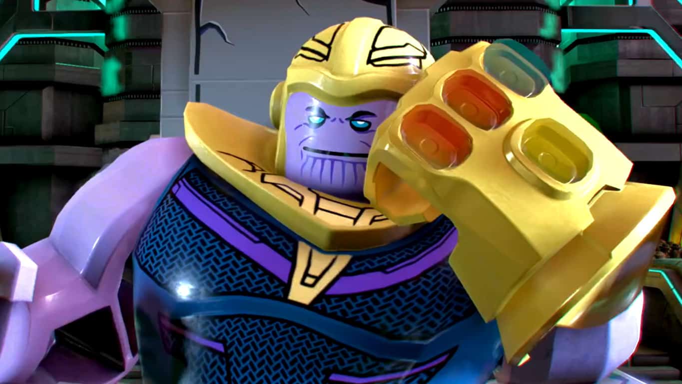 Thanos in LEGO Marvel Superheroes 2 Avengers Infinity War DLC