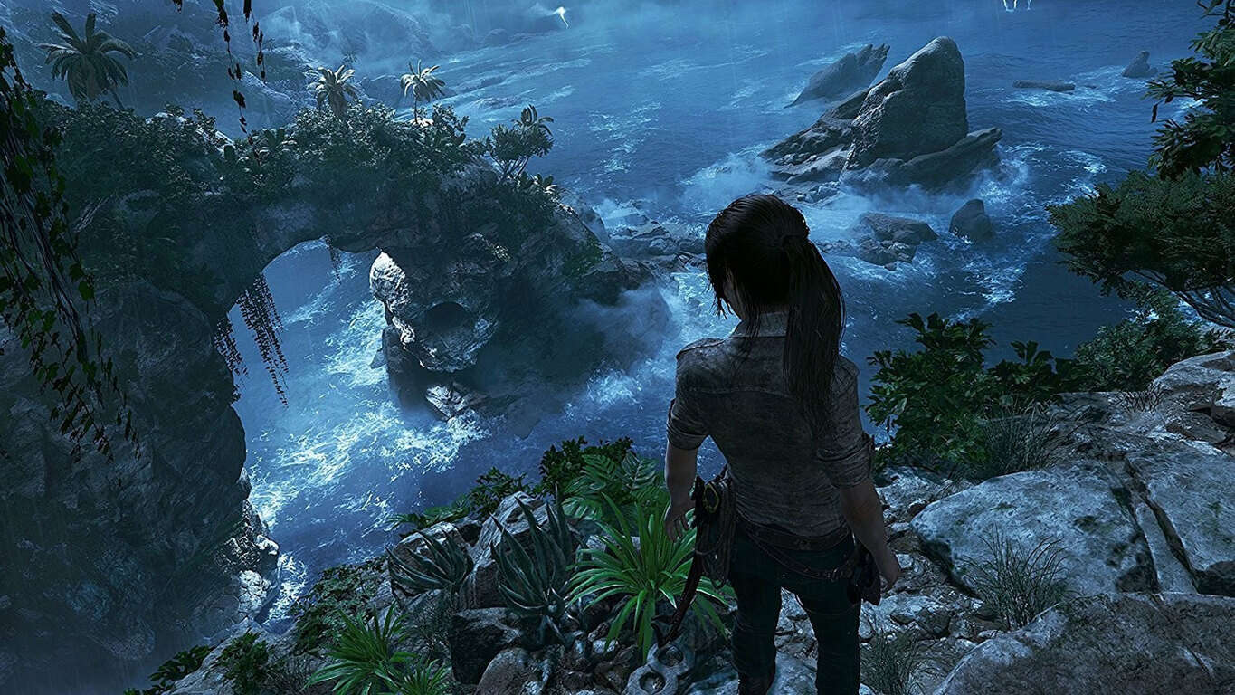 Shadow of the Tomb Raider video game on Xbox One and Windows 10