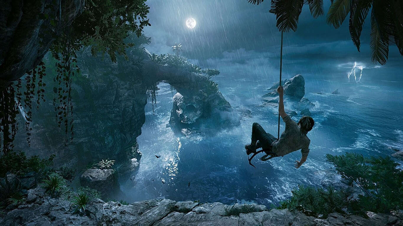 Shadow of the Tomb Raider video game on Xbox One and Windows 10