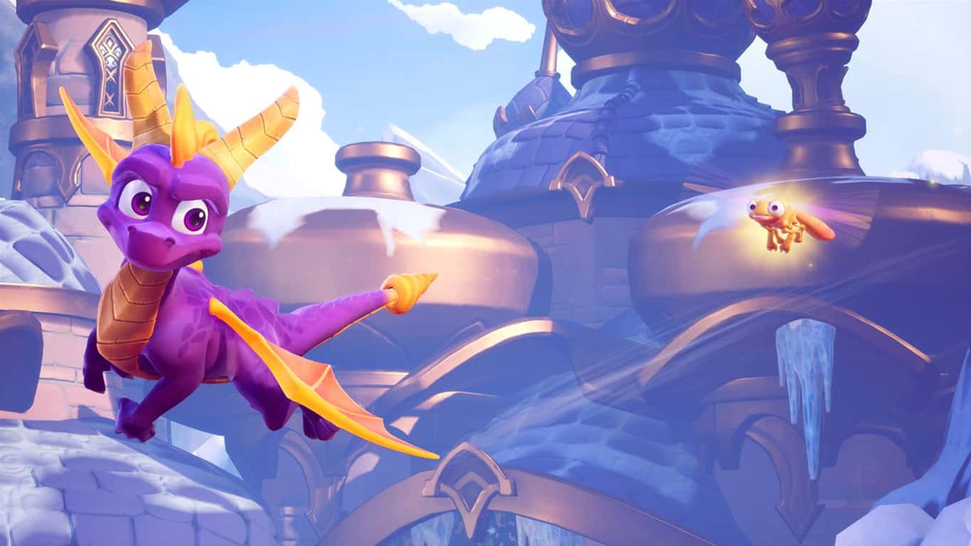 Spyro Reignited Trilogy video game on Xbox One
