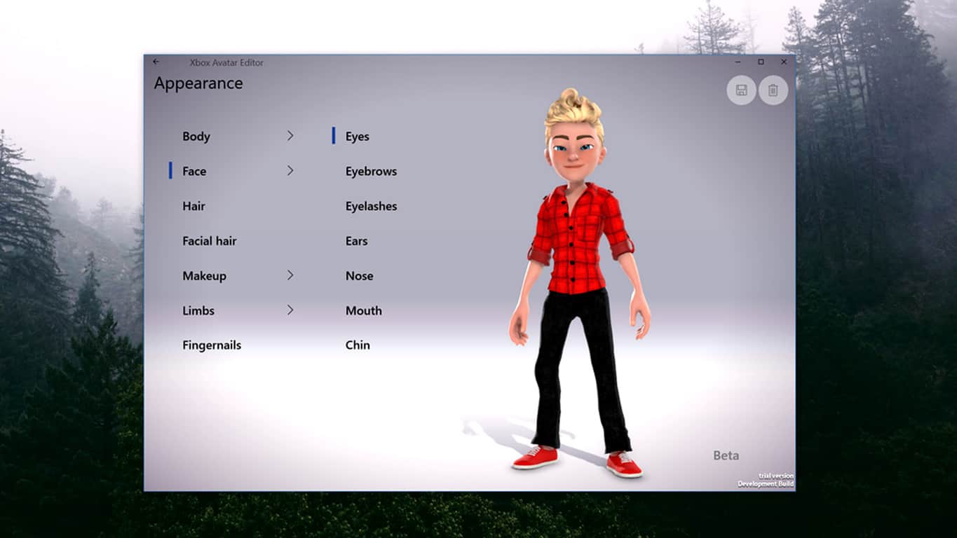 Xbox Avatars on Xbox One and Windows 10