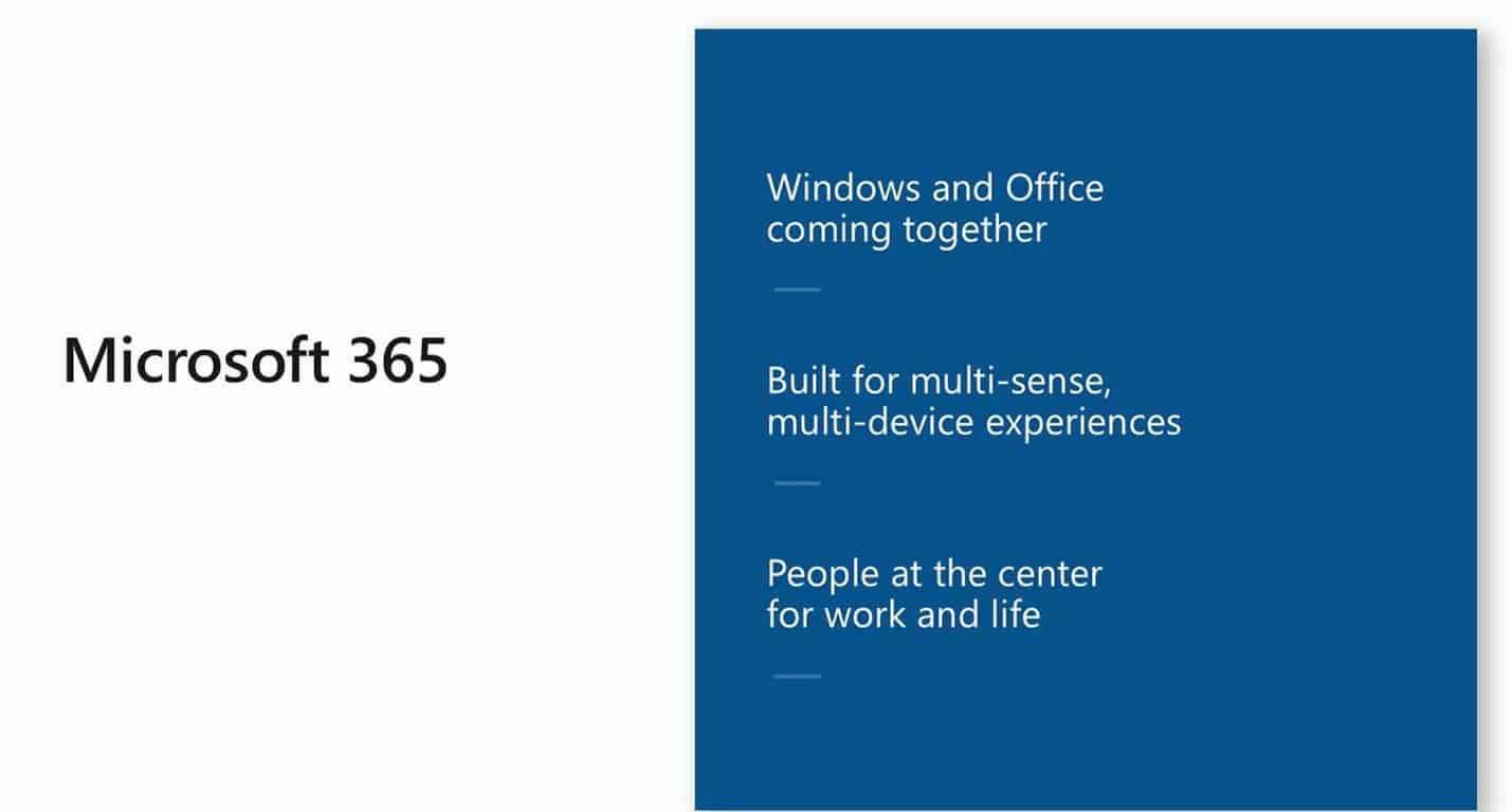 Microsoft claims that microsoft 365 is the largest productivity platform in the world, and announces new developer opportunities - onmsft. Com - may 7, 2018