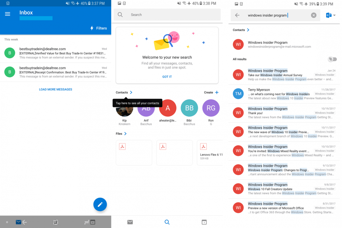 Outlook for Android