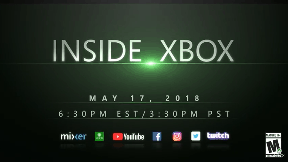 Next Inside Xbox episode to air on May 17, Microsoft teases “new feature announcements” - OnMSFT.com - May 10, 2018