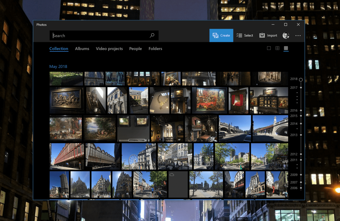 Fast Ring Windows Insiders get updated Photos app with new image editing UI - OnMSFT.com - August 20, 2018