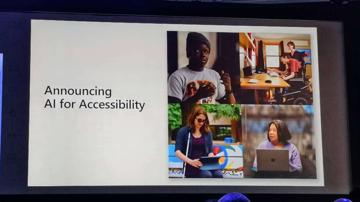 Build 2018: Microsoft announces AI for Accessibility program to help people with disabilities - OnMSFT.com - May 7, 2018