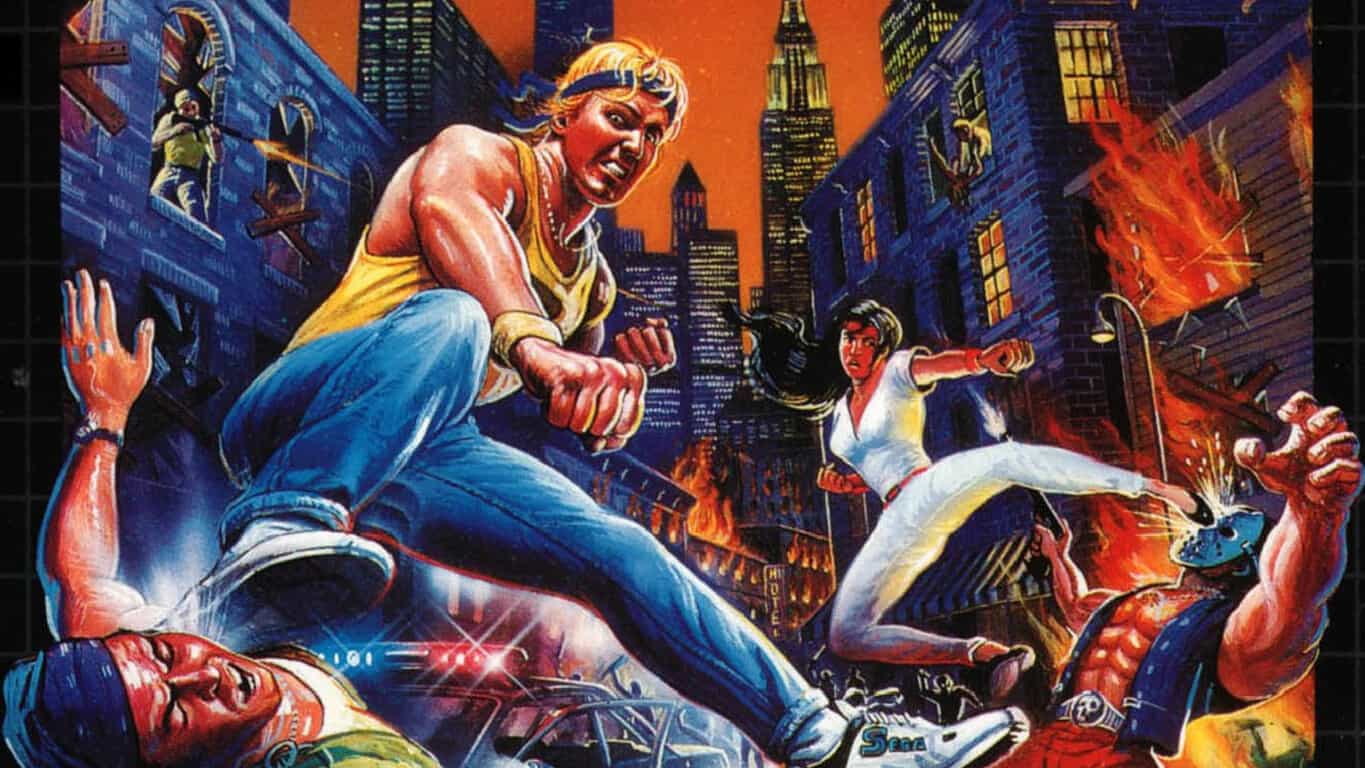 Streets of Rage video game on Xbox 360 and Xbox One
