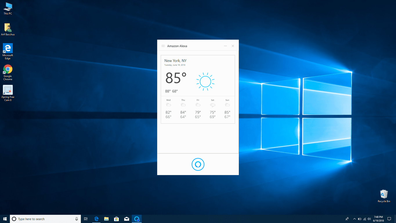 alexa on windows 7