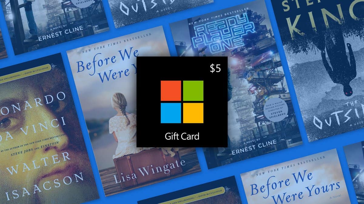Deal: Buy your first eBook worth $4.99 or more on the Microsoft Store and get a free $5 gift card - OnMSFT.com - June 18, 2018