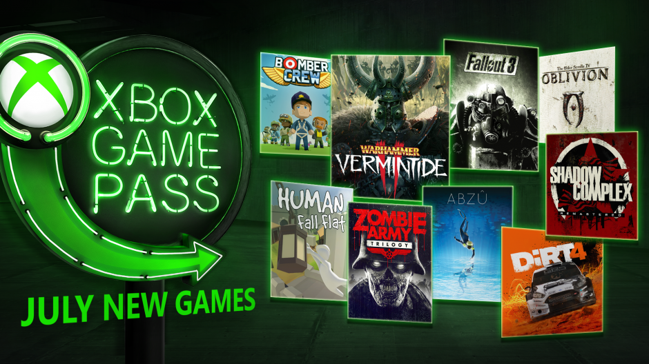 Xbox Game Pass July update will add Warhammer: Vermintide 2, DiRT 4 and more to the catalog - OnMSFT.com - June 27, 2018