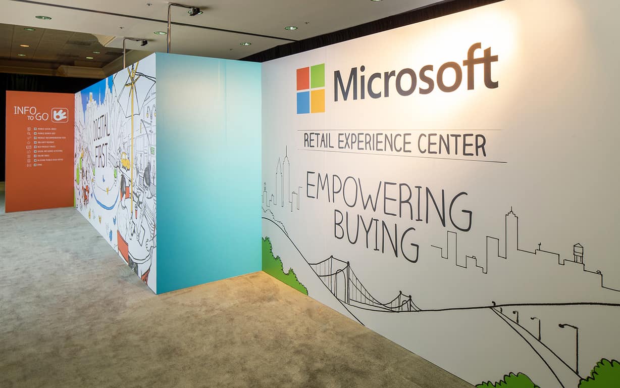 Microsoft Retail Experience Center empower buying