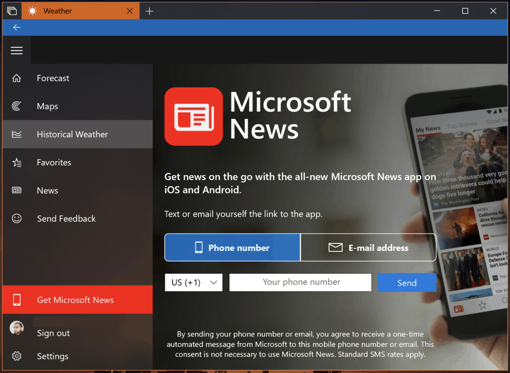 MSN News is also being rebranded to Microsoft News on Windows 10 and Windows 10 Mobile - OnMSFT.com - June 26, 2018