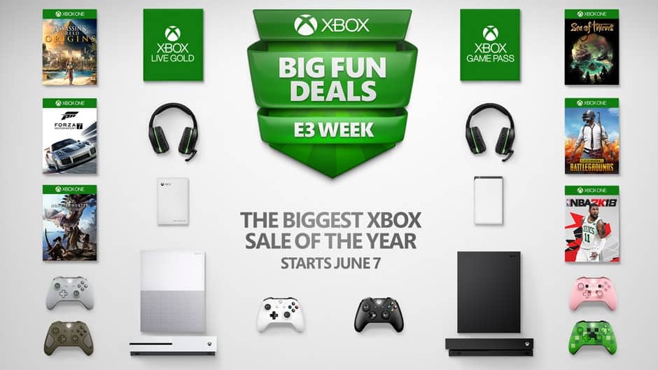 Microsoft announces its biggest xbox sale of the year, just in time for e3 - onmsft. Com - june 4, 2018