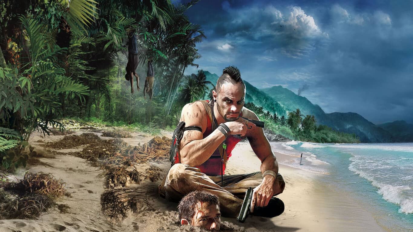 Far Cry 3 video game on Xbox 360 and Xbox One
