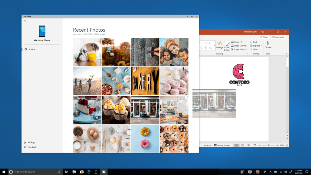 Windows Insiders can now test Microsoft’s Your Phone app to access pictures from an Android phone - OnMSFT.com - August 3, 2018