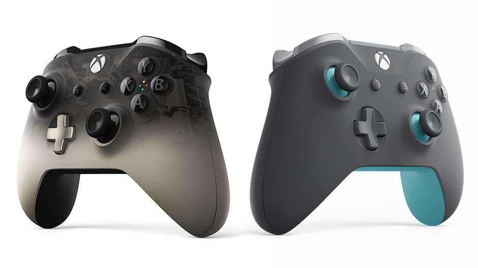 Microsoft unveils new Phantom Black and Grey/Blue Xbox controllers - OnMSFT.com - August 14, 2018