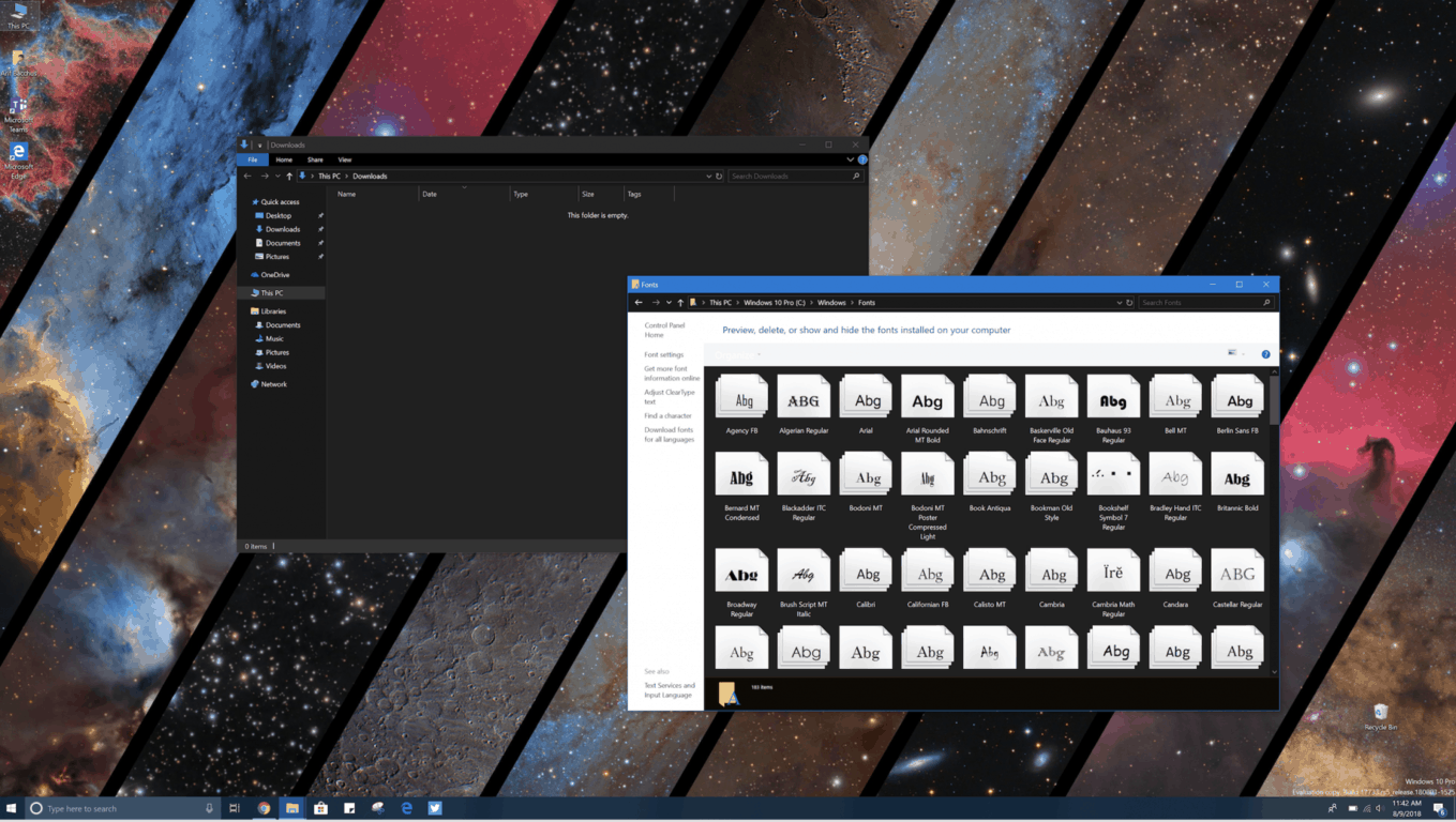 Dark theme for file explorer looks better in latest insider build, but it's still not perfect - onmsft. Com - august 9, 2018