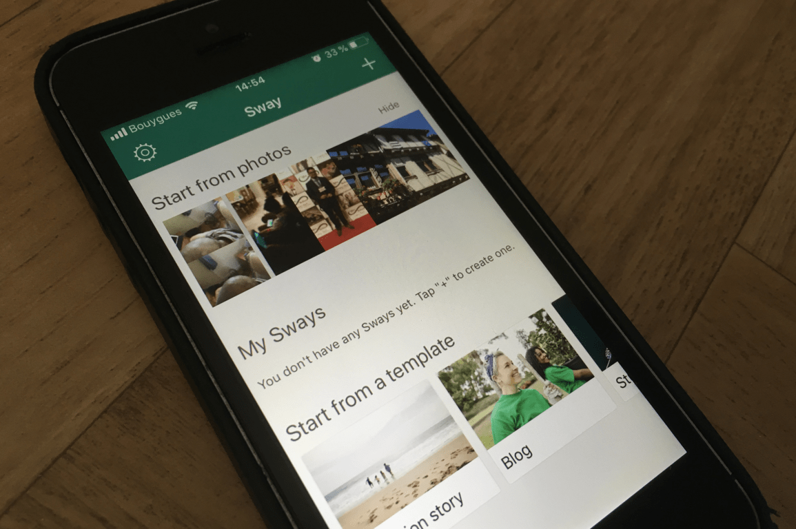 Microsoft to retire its Sway iOS app in December - OnMSFT.com - August 22, 2018