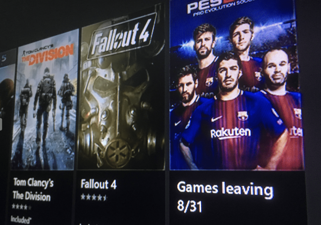 PES 2018 and six more games are leaving Xbox Games Pass on August 31 - OnMSFT.com - August 23, 2018