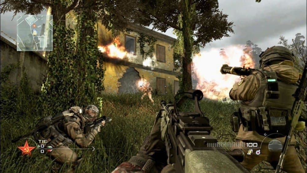 call of duty modern warfare 2 xbox 360