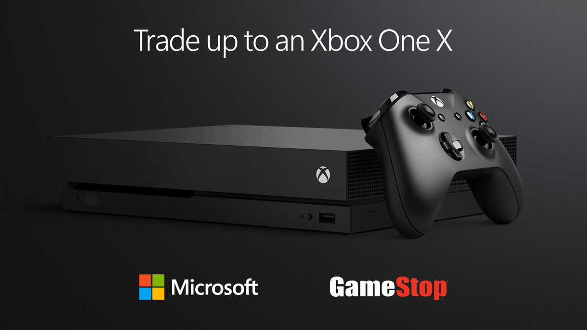 Get up to $300 towards an Xbox One X with a qualifying trade-in at Microsoft Store or Gamestop - OnMSFT.com - August 9, 2018