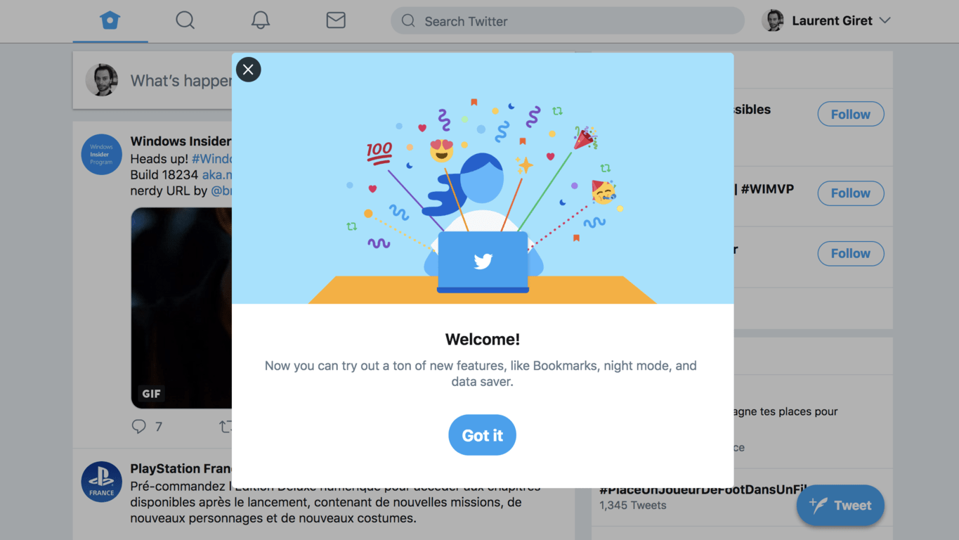 Twitter begins testing PWA app as possible default web experience - OnMSFT.com - September 6, 2018